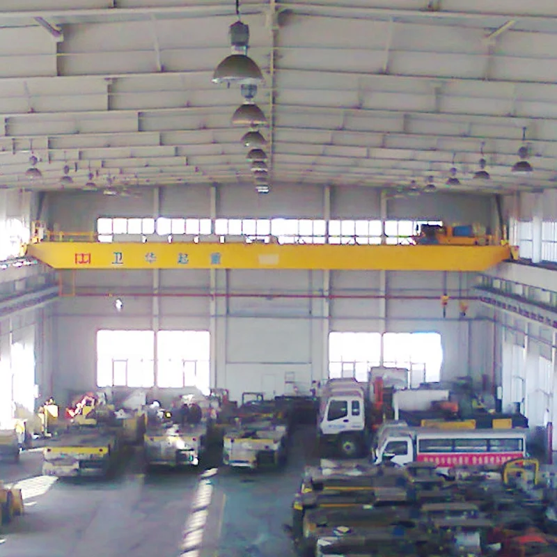 WEIHUA European Style Double Beam Girder Overhead Bridge Crane 25 tons Span 20m Lifting Height 9m