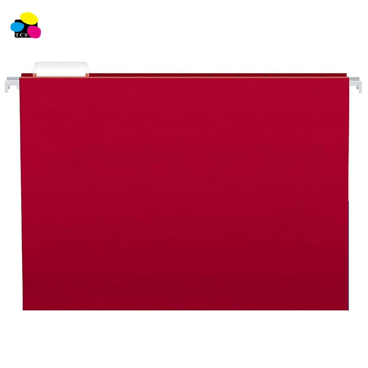 
TCS office stationery 25/BX 1/5 Cut Letter Size assorted color Recycled Kraft paper interiors Hanging Folders 