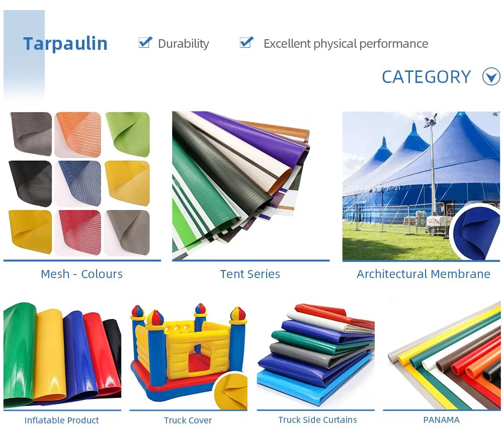 Masigns OEM ODM 542gsm Boat Tarpaulin Lightweight Tarpaulin Premium Pe Tarpaulin