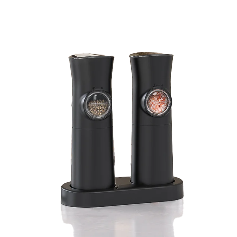 Hot-SaleElectric Pepper Mill Parts Adjustable Salt And Pepper Grinder Powered Stainless Steel Salt And Pepper Mill