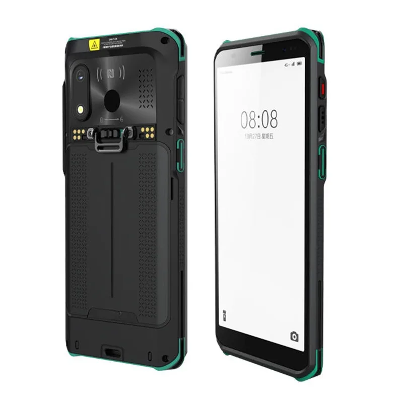 HYC09 6-дюймовый экран 16pm-камера Ip67 промышленный Ручной Qr-код 2d Pda сканер штрих-кода с Nfc считыватель окта-ядра 2,0 ГГц