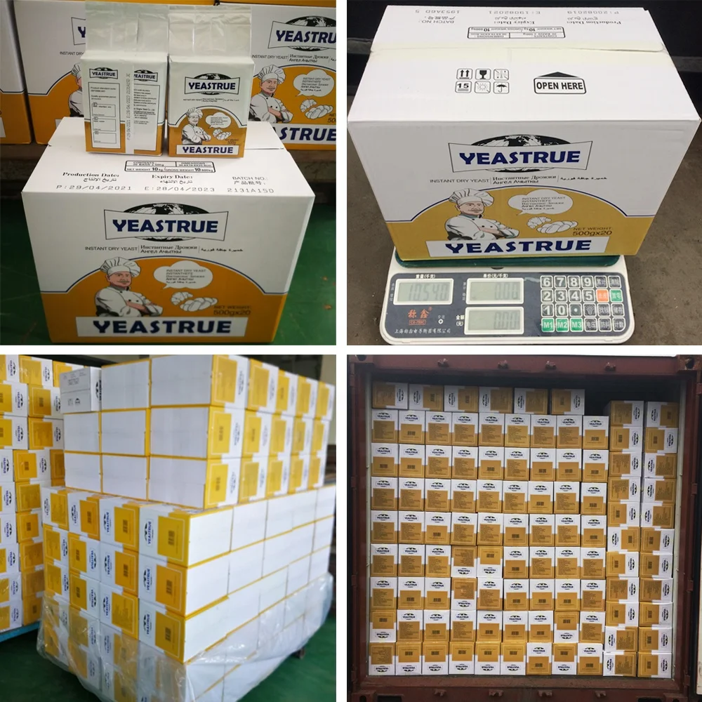 Customized low sugar baking mate dough active instant bread improver dry yeast power 500g for cookies cake Pastries bread plant