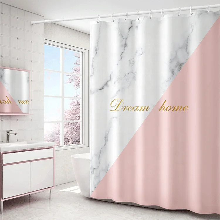 Shower Curtain Bathroom Curtains Print New and Unique Striped PVC Hook ,shower Curtain Strap Polyester Design The Public Europe
