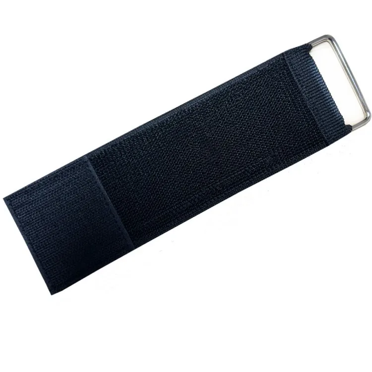 Self Adhesive Fastening Cable Ties Sticky Back Strip Plastic Buckle Adjustable Elastic Hook and Loop Strap With Buckle