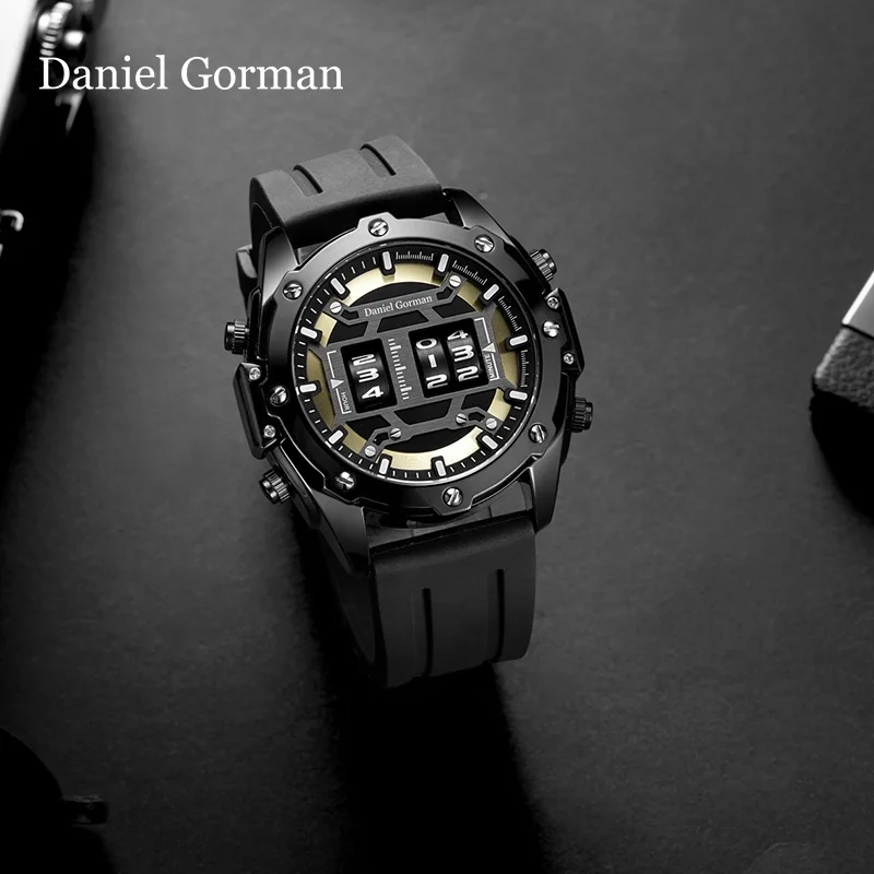 Sports Watch Male Roller Movement Custom Designer Watch Daniel Gorman New Arrivalsbenyar Watch