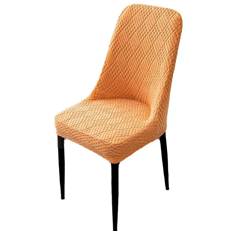 9 Universal light luxury dining chair cover stool back home seat table set