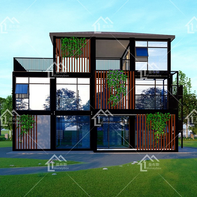 Prefabricated 20/40 ft modular container homes buildings, office container for sale