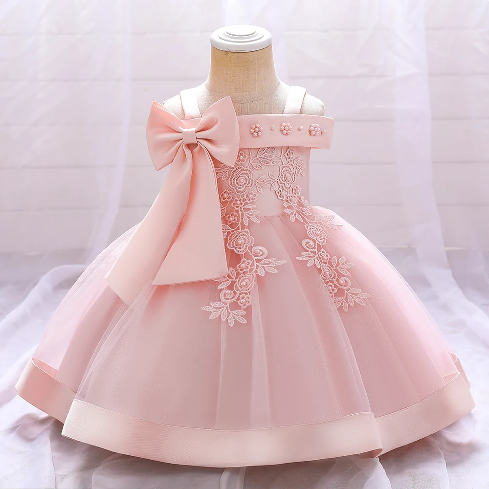 Wholesale Designer Baby Girl Clothes Gowns For Girls Kids Floral Festival Party Girls Dresses L5081XZ