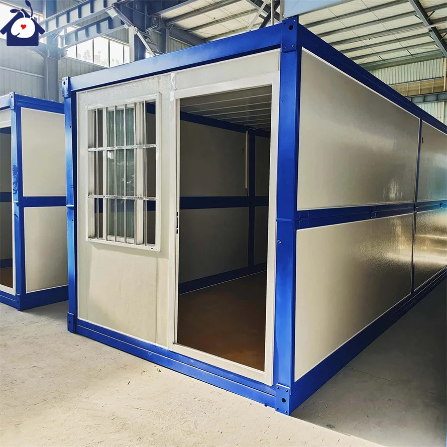 Cheapest China Container House Foldable Sandwich Panel 10 Minutes One House Modular America