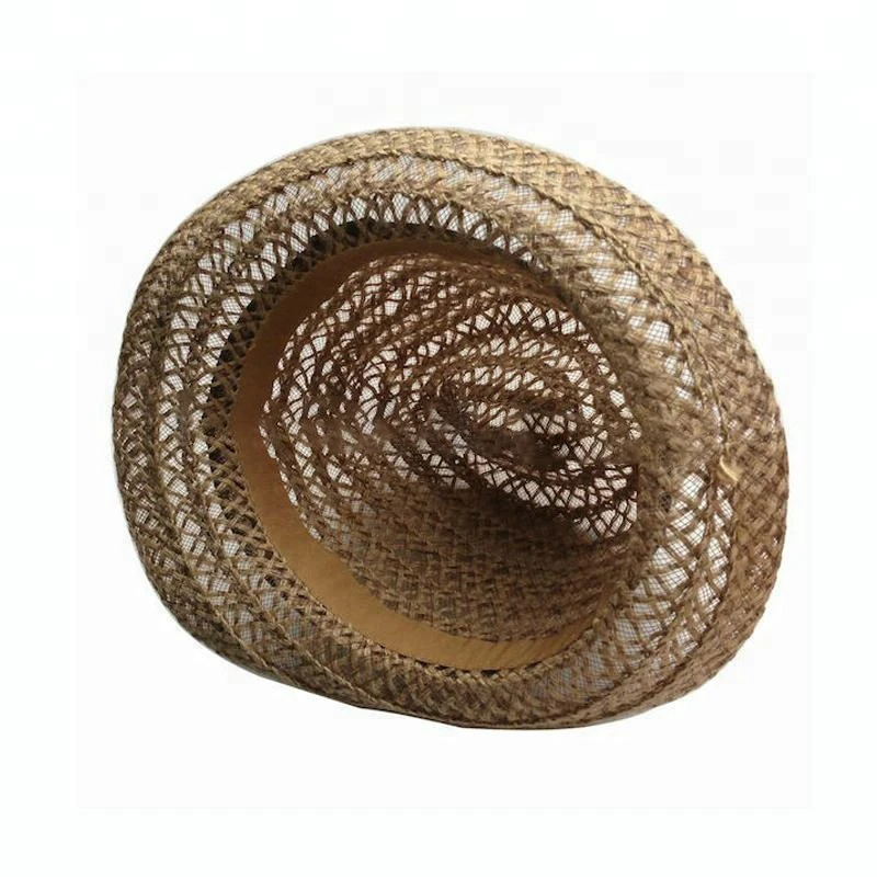 Модная индивидуализированная соломенная треугольная шляпа/мужская шляпа, шляпы Федора