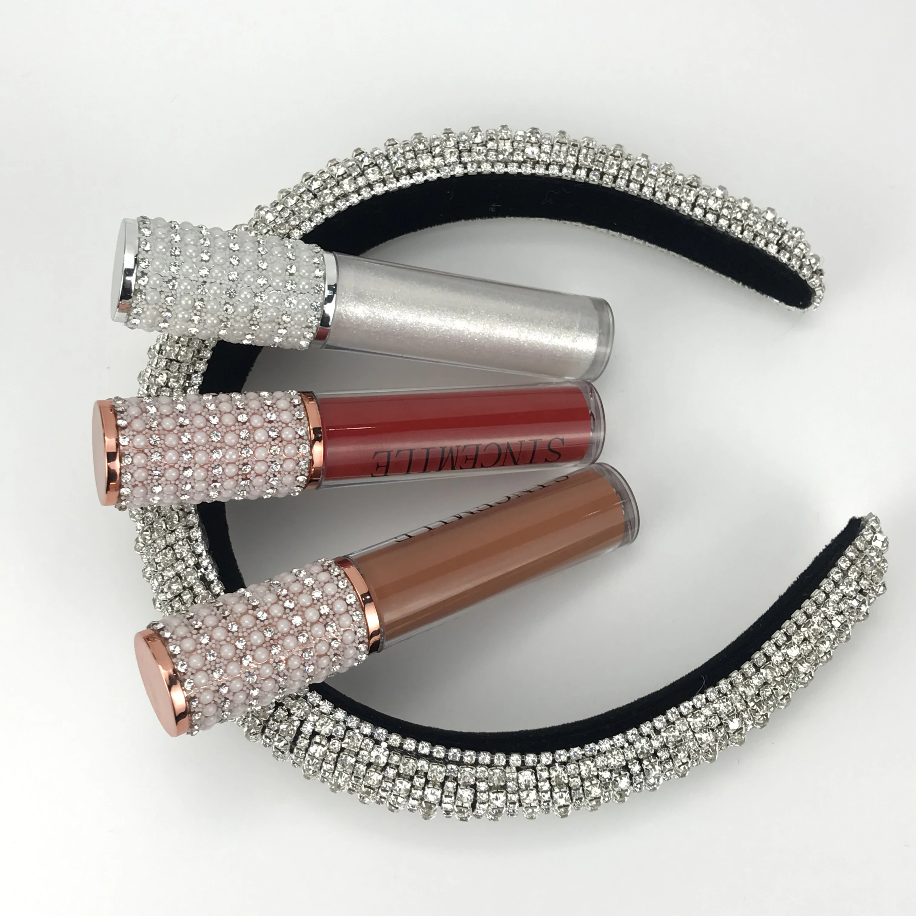 
Wholesale Women headband Padded Diamond Sponge Baroque Headband Luxury Bling Full shinny Rhinestone Headband bulk 