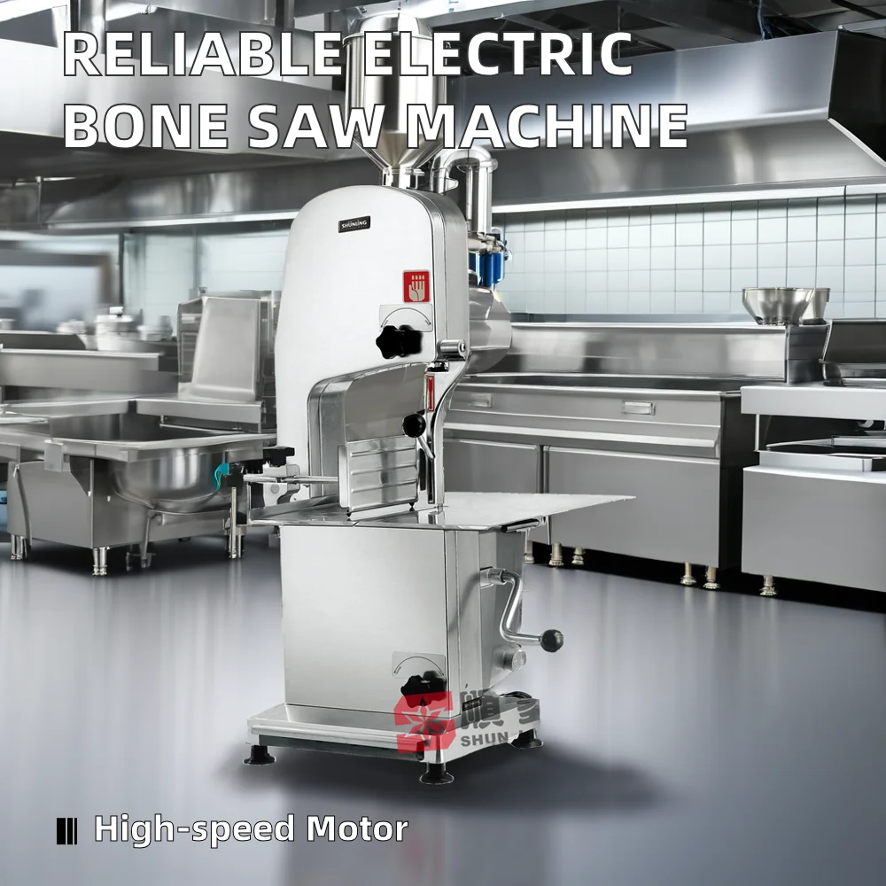 Reliable & Safe Electric Knife for Meat Processing New Condition Restaurant Use Saw Bone Machine Core Bearing Motor Components