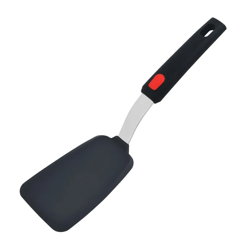 dark grey Stainless steel  cheap selling  5pcs handle laddle kitchen tools silicon cooking utensils set