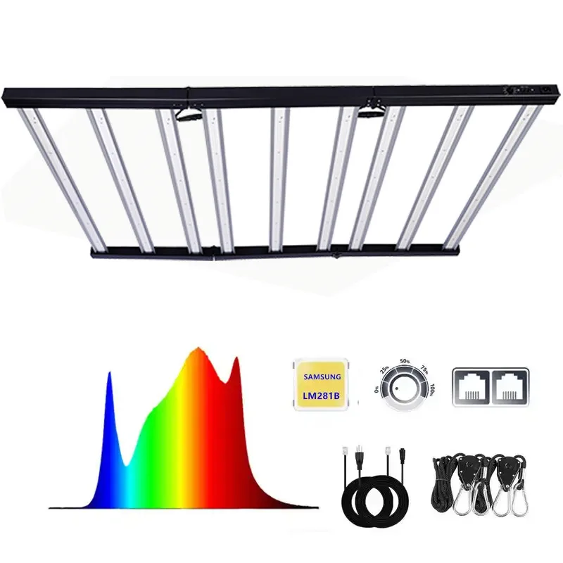 2023 High PPFD grow lights full spectrum 720W 1000W lamp Samsung lm281b led grow light for indoor plants