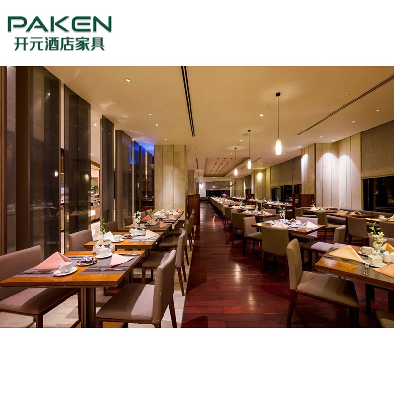 Luxury Hotel Vintage Restaurant Furniture Cafe Table And Chair Cafeteria Furniture