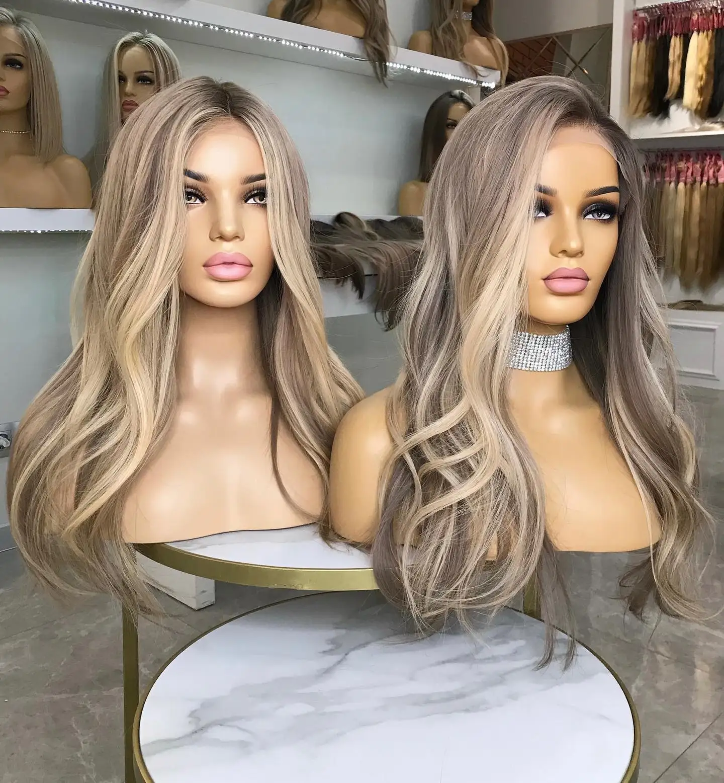 ombre 13X4 13X6 Lace Front Wigs Human Hair For Black Women Cuticle Aligned Virgin Hair Transparent HD Full Frontal Lace Wigs