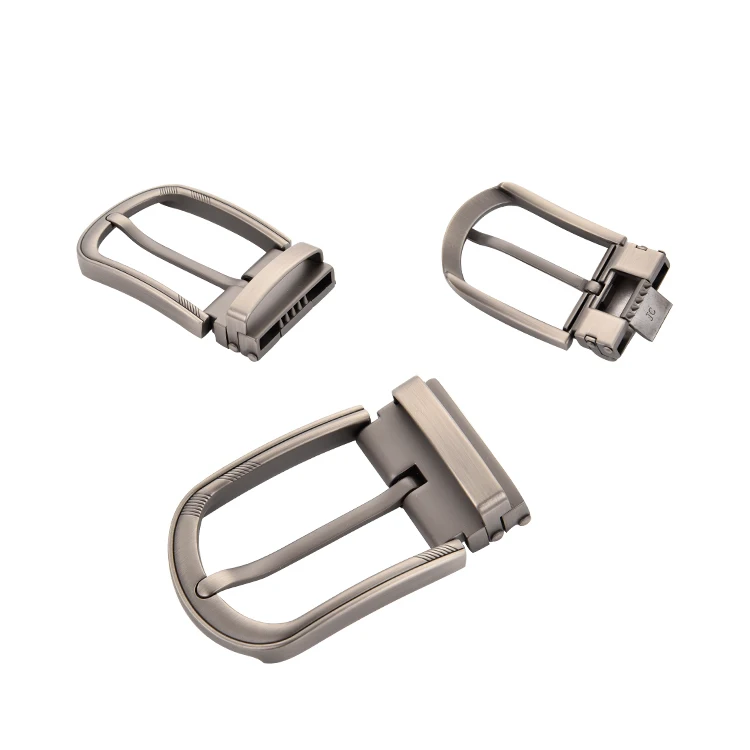 OEM/ODM Mens Swivel Revolve Metal Zinc Alloy Simple Clip Pin Belt Buckle