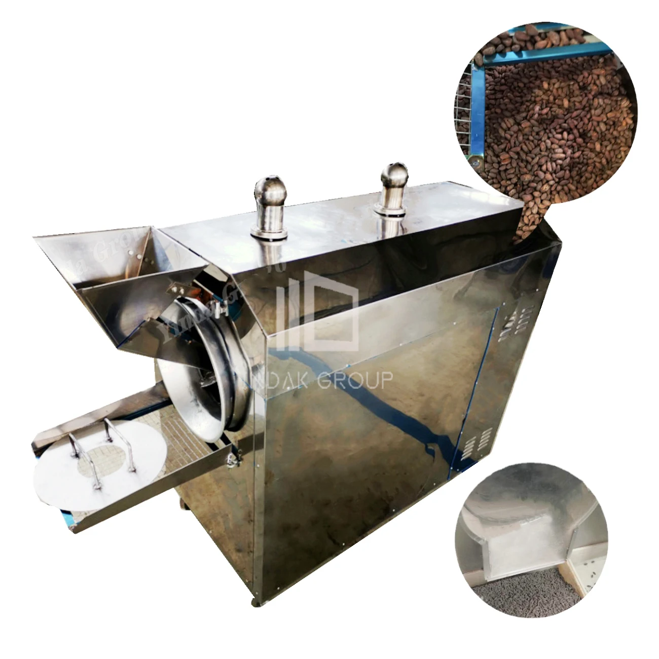 Cocoa Powder and Butter Production Machine Production Line including cocoa pod breaking machine and cocoa butter machine