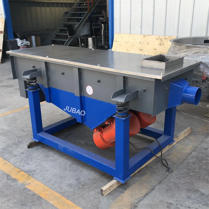 Line vibrating screen wood chips screening machine sand screening machines