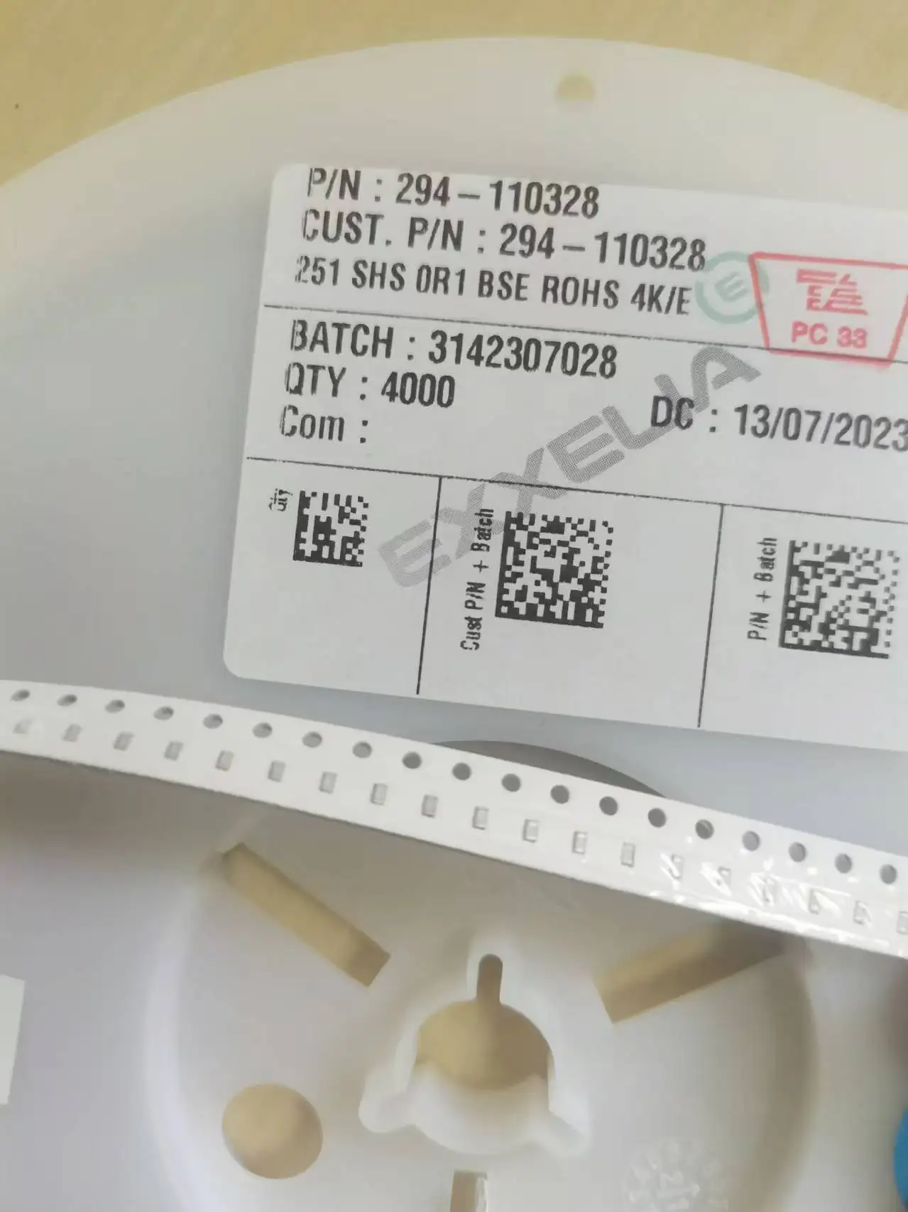 251SHF1R3BSE 1.3PF B ± 0.1PF 250V Размер 0805 высокочастотный многослойный конденсатор
