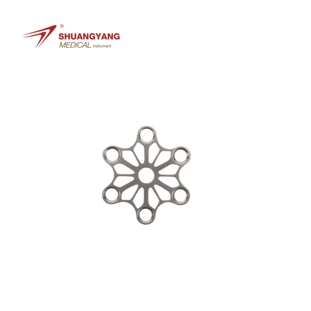 cranioplasty titanium plate skull reconstruction micro mesh orthopedic implant minimally invasive plate and screw