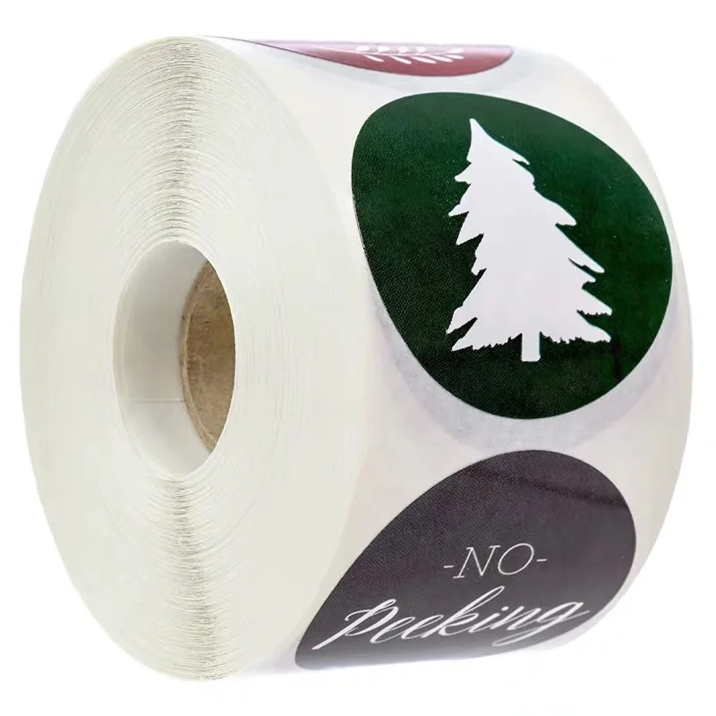 Пользовательский Печатный ПЭТ прозрачная наклейка круглая Золотая фольга прозрачная клейкая этикетка наклейки