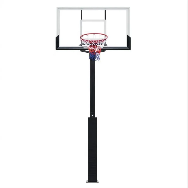 High Quality Height Adjustable Removable Fixed Inground Basketball Hoops Stand