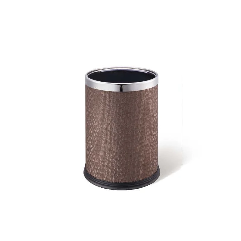 2021 custom design indoor bedroom home10 Liter round stainless steel waste bin Waste Basket dustbin  without lid