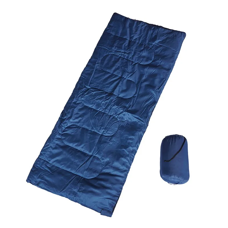 Fibre Single Layer Double S Stitching Sleeping Bag Waterproof Envelope for Camping Travel Nap Outdoor