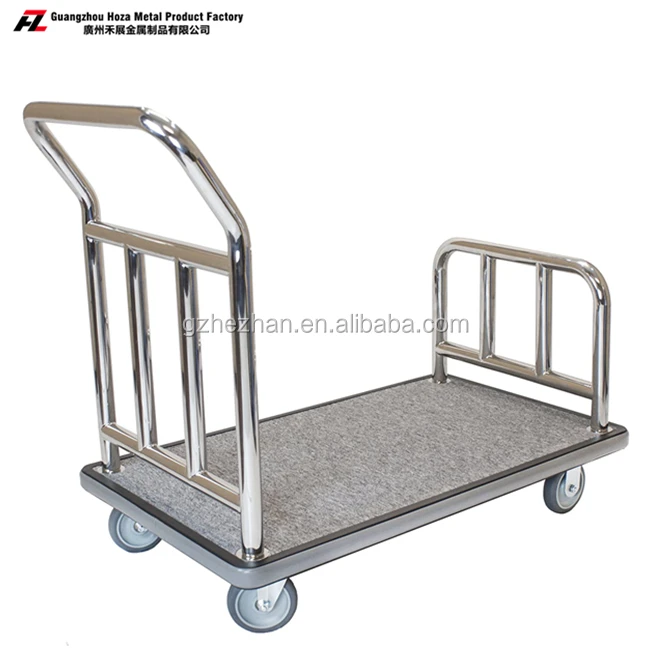 
Bellman Stainless Steel Luggage Cart Luggage Trolley 