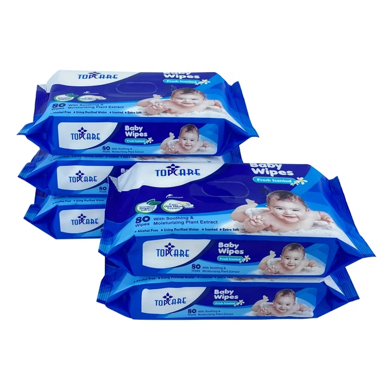Factory Custom OEM Disposable Cheap Price And Super Soft Unscented Baby Wet Wipes