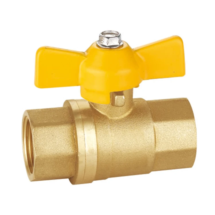 New Arrival Copper Thread Female Male Brass Ball Valve From China