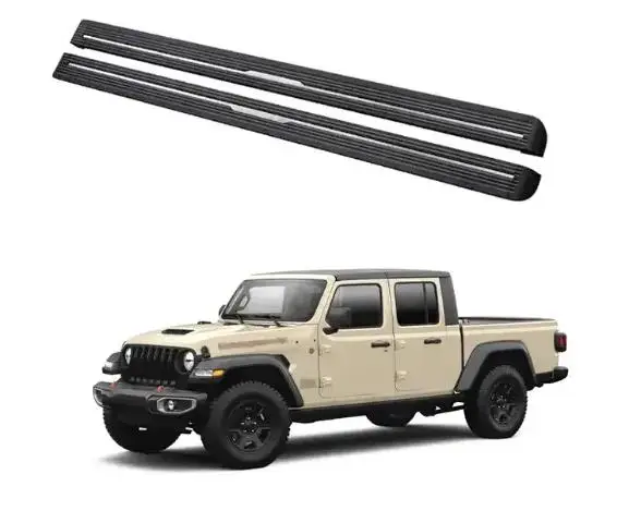 Car Accessories Automatic Foot Pedals Electric Side Steps Retractable Running Boards for 2022 Jeep Gladiator Mojave