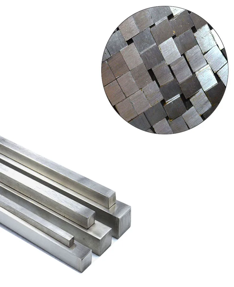 Hot Sale ss201 304 316 431 321 stainless steel solid  square bar