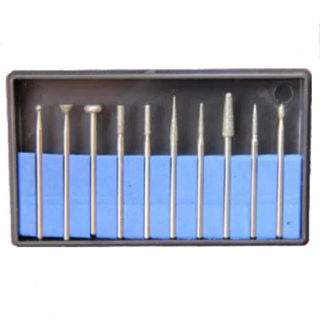 Стоматологическая лаборатория 2 35 мм полировка заусенцев сверла для зубьев алмазные брусы полностью Спеченные