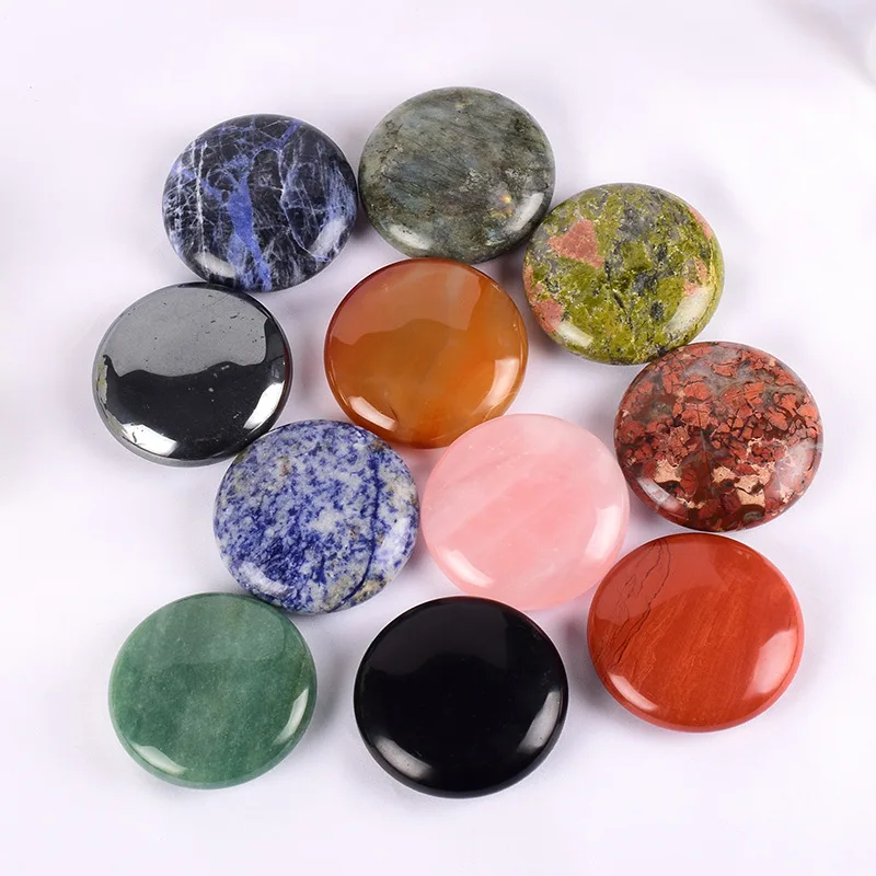 
Health Care Crystal Healing Stones Spa Energy Natural Stone Gua Sha Massage Hot Stone 