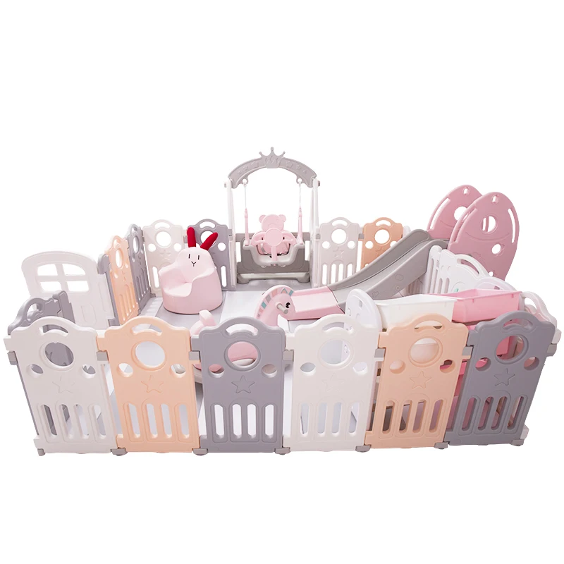 Feelkids hot selling high quality child plastic indoor game fence