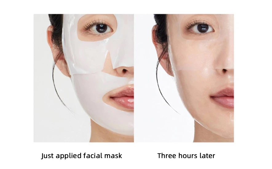 Wholesale Crystal Face Mask Hyaluronic Acid Deep Collagen Overnight Wrapping Facial Lifting Anti-Wrinkle Skin Care Bio Collagen