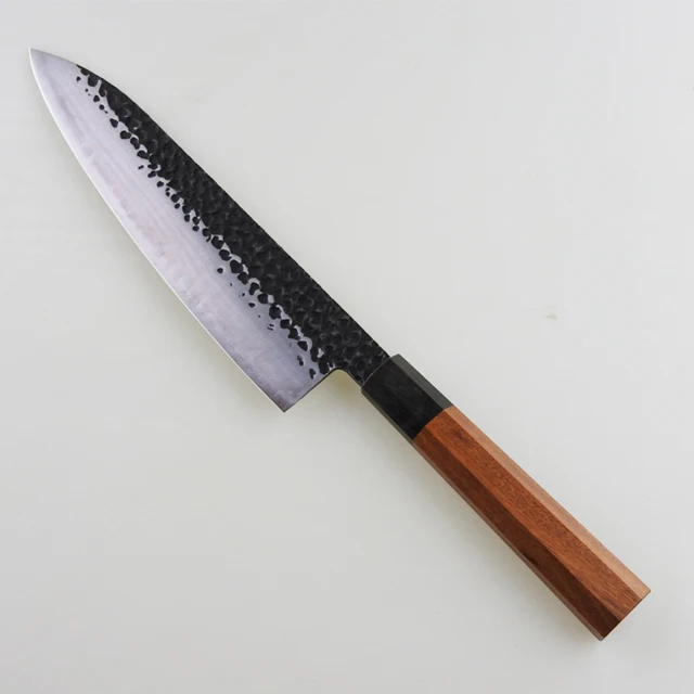 Amazon hot selling Japanese chef knife 9 inch Damascus santoku knife with wooden handle