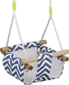 
Wholesale infant indoor canvas hanging children baby kids single toddlers swing chair seat 
