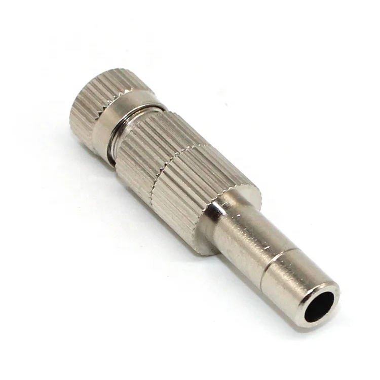 low pressure brass nickle wetting fogging and mist nozzle