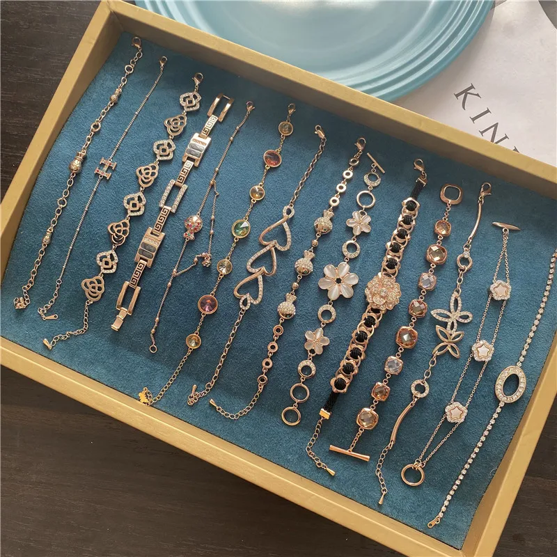 PUSHI jewelry Landy Hit fashion design jewelry wholesale Gifts mix bulk bracelet For Women