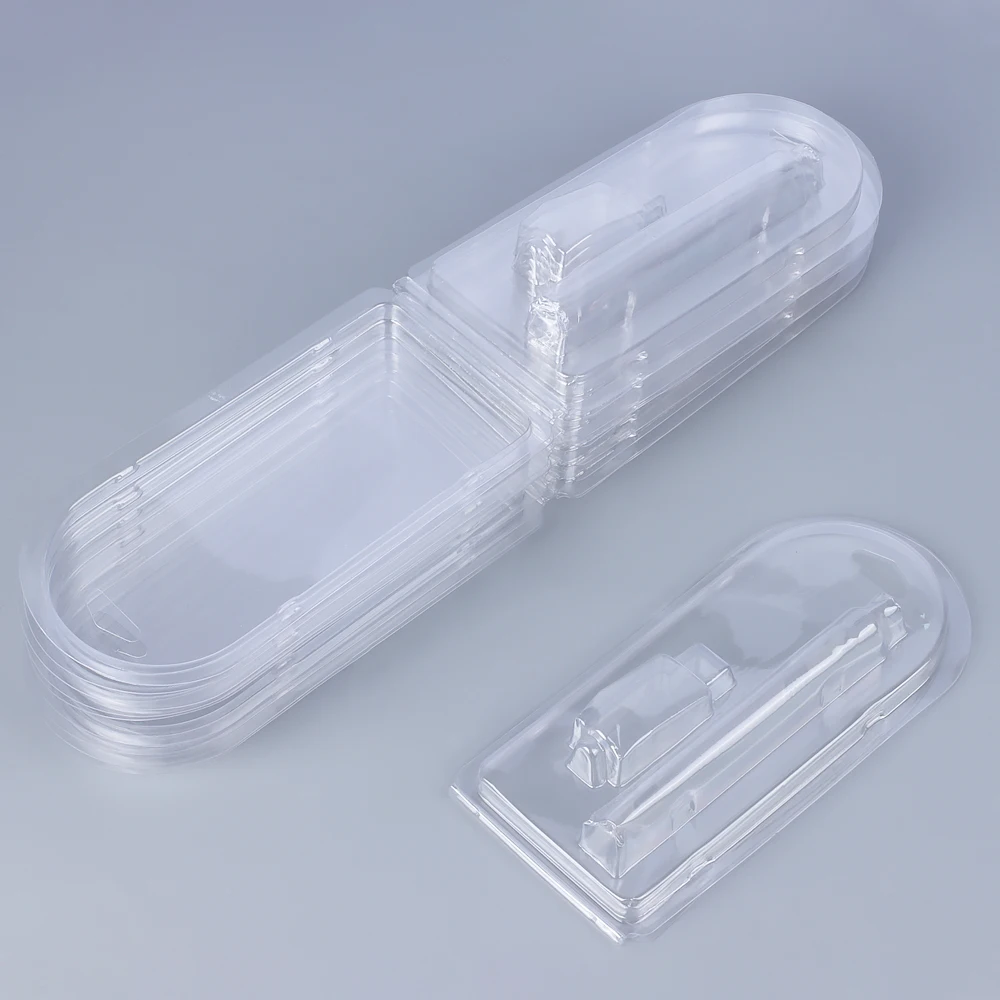 Personalized Custom Transparent Slide Card Blister for electronic cigarette Packing clamshell box