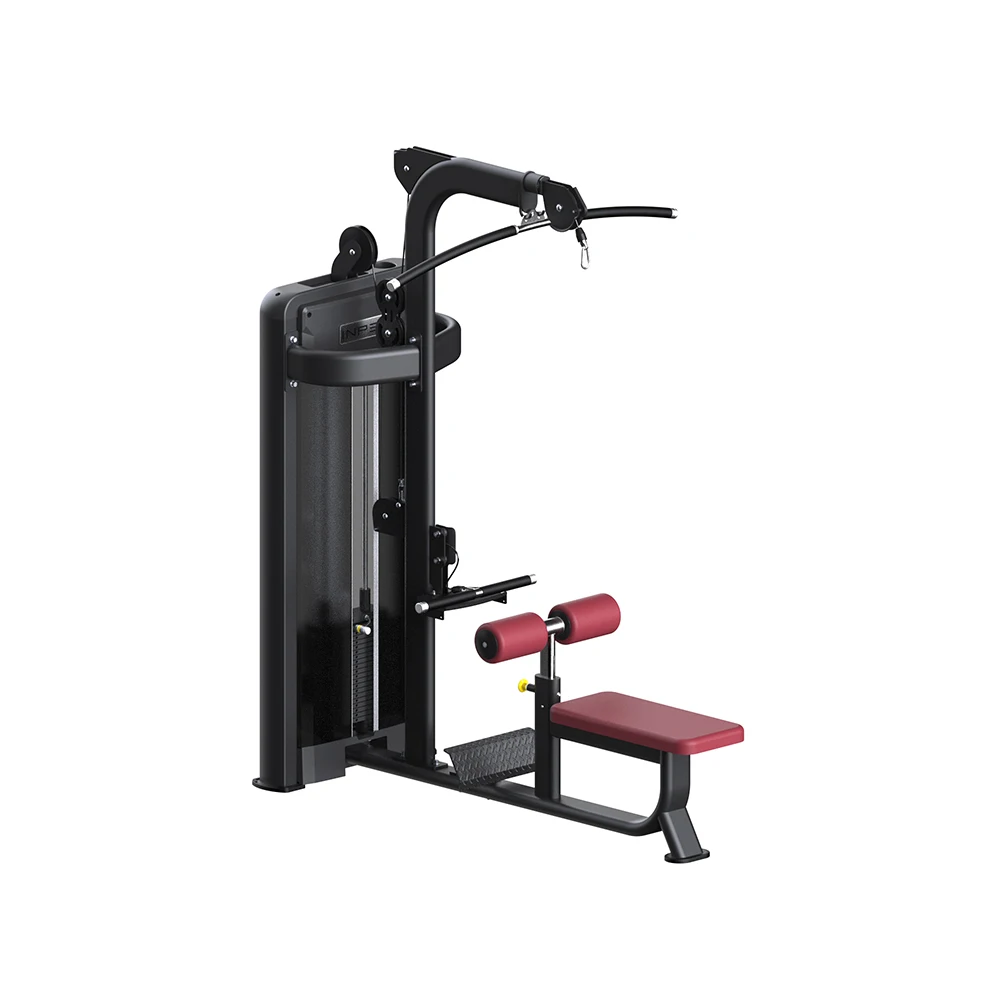 Gym Factory High End Commercial Fitness Lat Pull Down Low Row Factory Price Strength Training