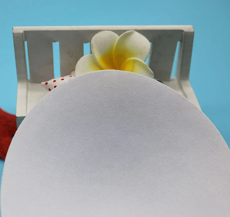 Jinhong JH237 Underwear accessories custom color size eco friendly Sponge foam breathable bra cup pad for bra bikini swimwear