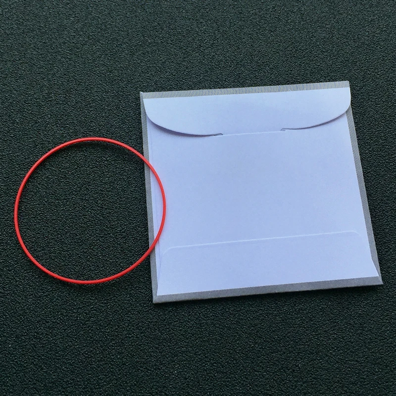 wholesale Red gasket O Ring 30-40mm dia 0.9mm High 0.6mm thick Plastic Gasket for back case Parts For brand