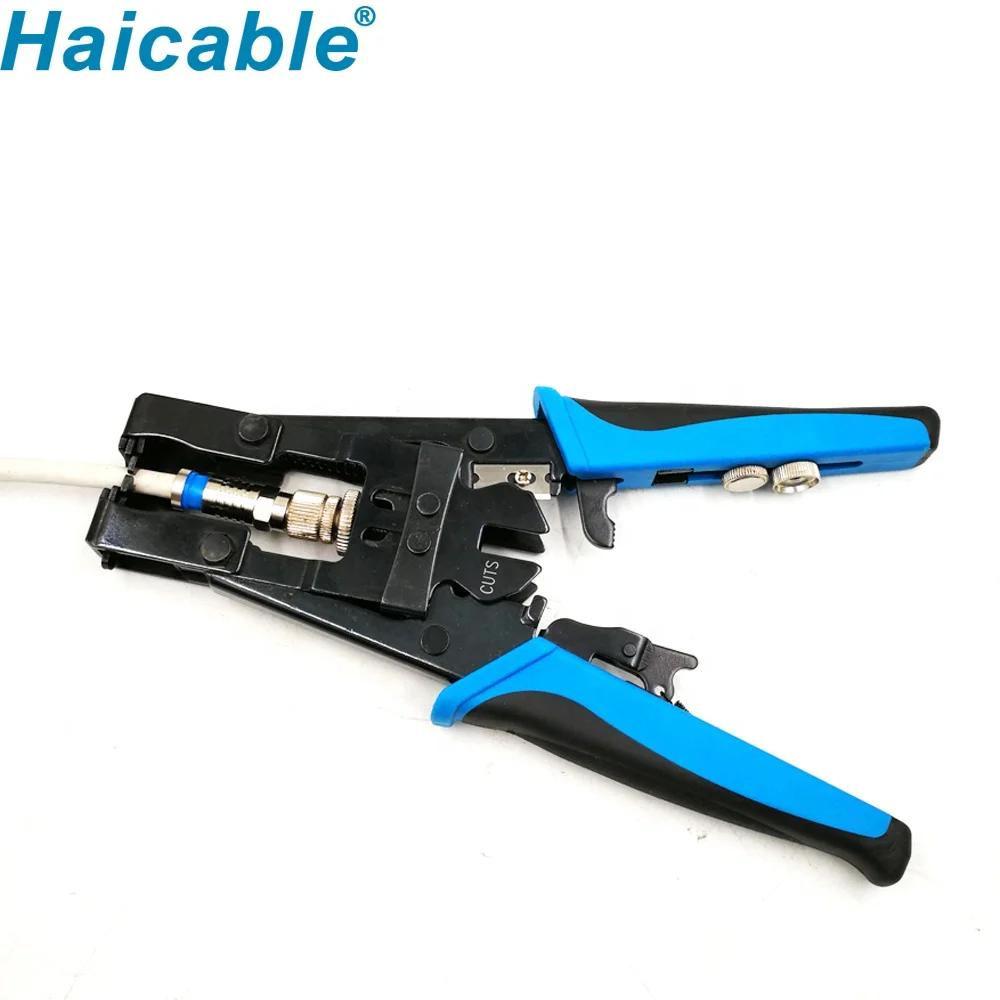 New Rg6 and Rg59 Rg56 Rg11 Compression Connectors HT-5082R f Coax Crimping