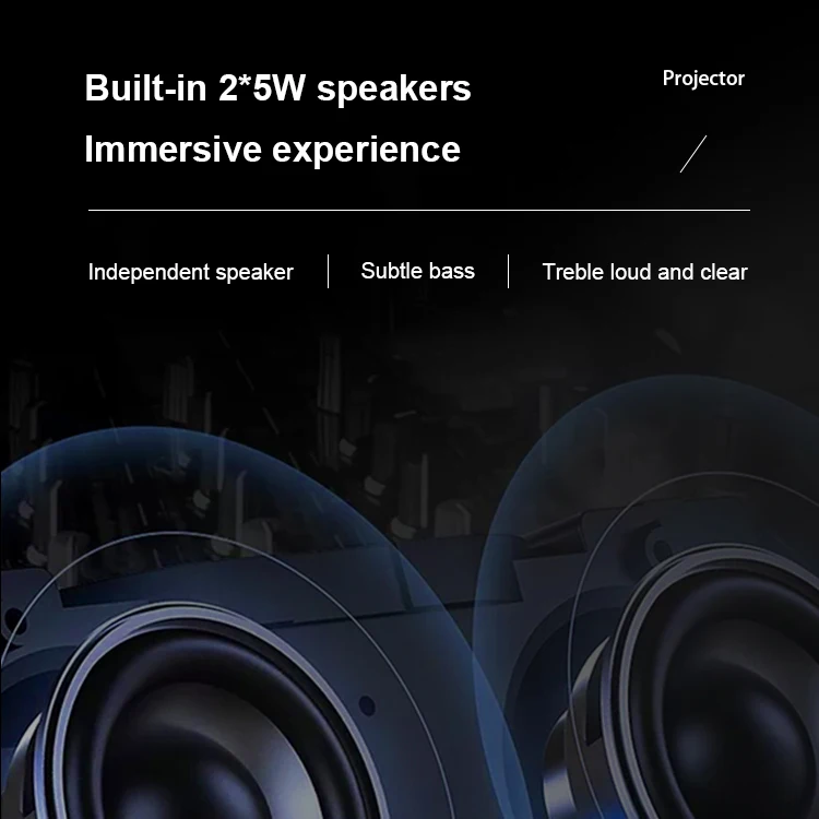 OEM new cheap mini 6000 lumen lcd advertising projector for smartphones android 4k wifi digital projector from china