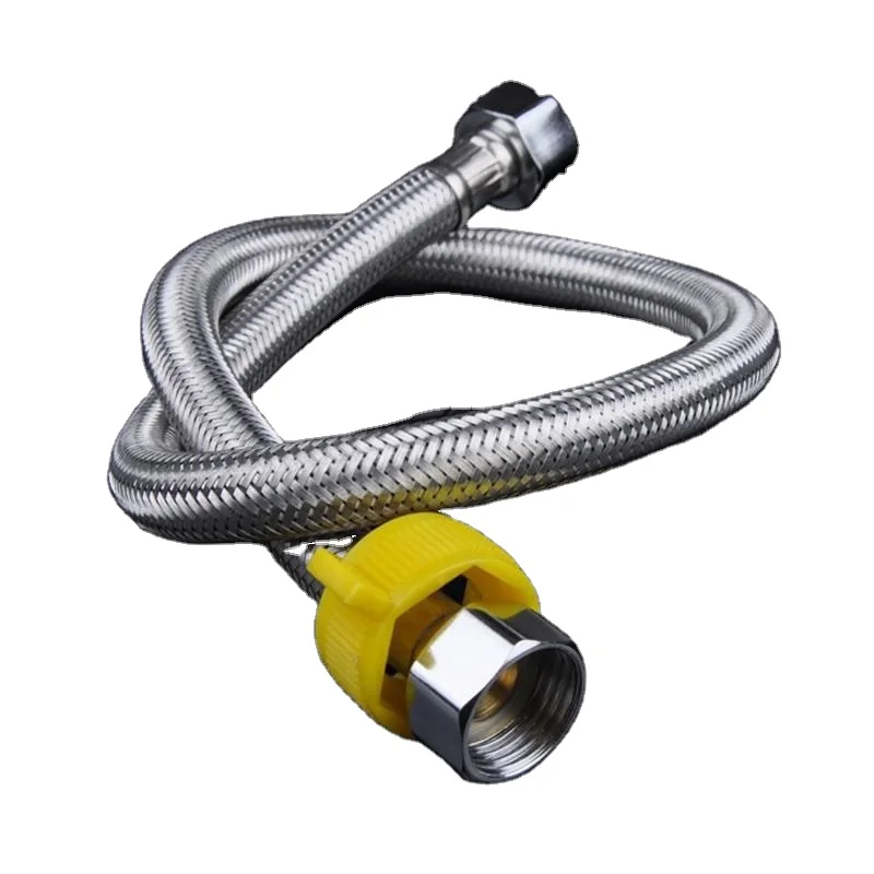 Stainless Steel metal braided hose flexible metal hose Explosion-proof Water Pipe Toilet Water heater Connection Water Pipe