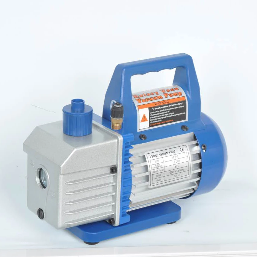 1/2hp 4.5CFM 5CFM Double Stage AC Rotary Vane Refrigeration Vacuum Pump 110v/220v